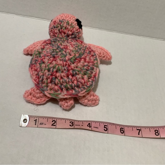 Nursery Decor Sea Turtle Crochet Turtle Handmade Stuffed Turtle - Picture 10 of 11